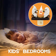 LEDeng Ghost Campfire Flickering Wall Light, Flicker Flame Halloween Wall Decoration, LED Faux Campfire Light, Halloween Indoor Decoration, Holiday Gifts