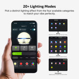Sphere C USB-C Magnetic Smart Night Light – Portable RGB Bedside Lamp with App Control
