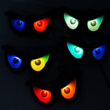 Halloween Ghost Eye String Lights – 6.25ft Multicolor LED Lights with 5 Glowing Eyes (Battery Operated, Waterproof)