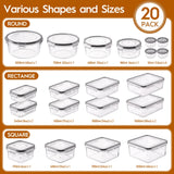 Airtight Food Storage Containers with Lids – 40 Piece Leak-Proof Meal Prep Set (BPA-Free)
