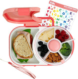 Taro Purple Snack Spinner Lunchbox with Sandwich Compartment