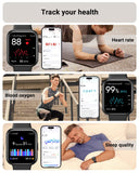Pro Series 8 Smart Watch with Alexa Built-in & Bluetooth Calling – 1.8" HD Screen, 100+ Sports, SpO2 & Heart Rate Monitor