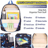 15-Inch Preschool Backpack Set with Matching Lunch Box