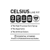 CELSIUS Sparkling Spritz Vibe Limited Edition Energy Drink, Sugar-Free with 200mg Caffeine & Essential Vitamins – 12 Pack, 12 fl oz