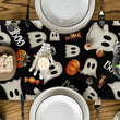 Artoid Mode Ghost Pumpkin Camdy 210 GSM Halloween Table Runner,Seasonal Fall Kitchen Dining Table Decoration for Home Party Decor 13x72 Inch