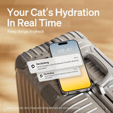 PETLIBRO Dockstream WiFi Smart Cat Water Fountain 3L – PawSense Hydration Monitoring System (Black)