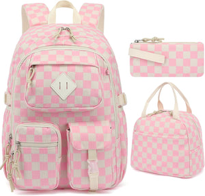 Corduroy Pink Checkered