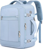25L Airplane-Approved Travel Backpack with Shoe Pouch & 15.6-Inch Laptop Compartment