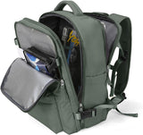 Travel Backpack Women,Carry On Backpack Flight Approved 18x14x8 inches Bag Spirit Airlines Personal ltem,College Sports Hiking Rucksack Waterproof Outdoor Casual Daypack Laptop Blackpack,Peacock Blue