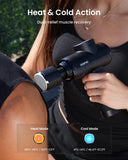 Thermacool Massage Gun – Heated & Cold Therapy Deep Tissue Percussion Massager with LED Display