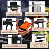 Extra-Large Silicone Grill & Kitchen Organizer Mat – Heat Resistant, Dishwasher Safe (16 x 11.5 in)