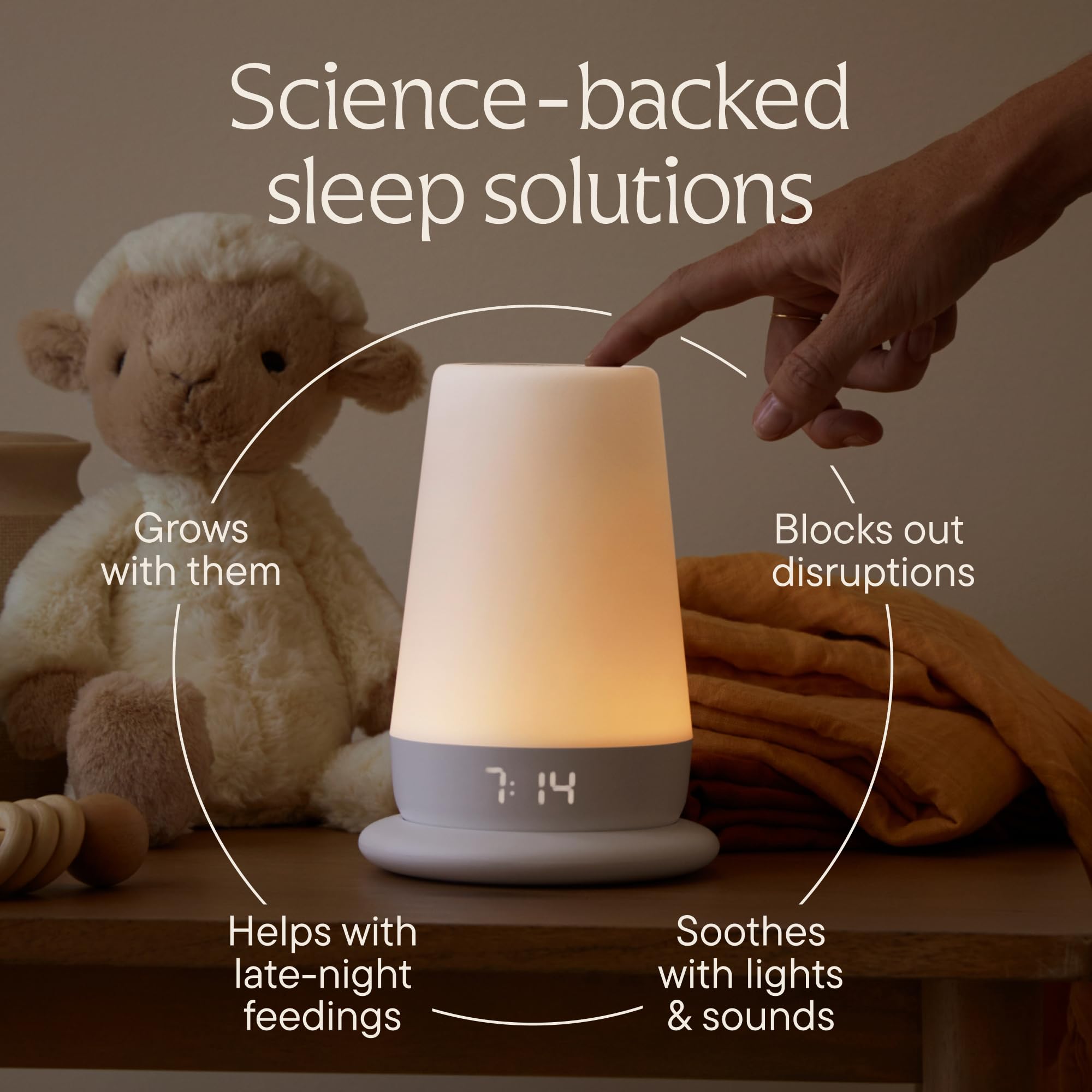 Hatch Rest 2nd Gen Smart Baby Sound Machine & Night Light – WiFi Sleep Trainer with App Control for Nursery