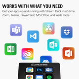 Elgato Stream Deck Mini Customizable Shortcut Controller with 6 LCD Keys – USB Productivity Pad for Mac & PC Workflows