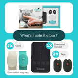 RF Cat Tracker Tag with Handheld Locator – No Subscription Lightweight Collar Tracking Device for Cats & Kittens