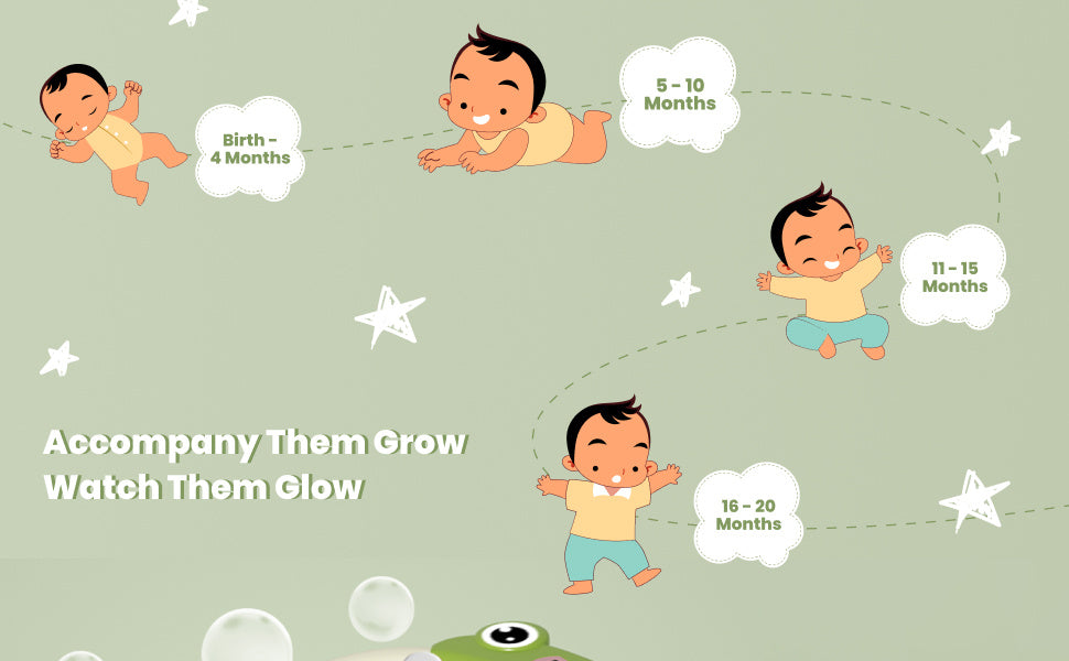 Collapsible Baby Bathtub with Cushion & Thermometer – Foldable Portable Tub (Green)