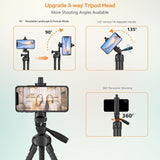 Flexible Octopus Tripod for Phone & Camera - Portable Vlogging Tripod with Bluetooth Remote