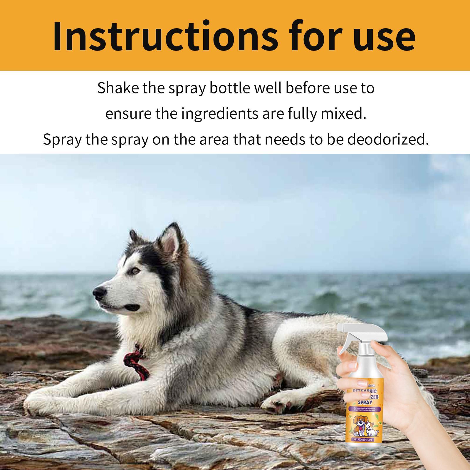 Yegbang Pet Fabric Deodorizer Spray – Long-Lasting Indoor Odor Neutralizer for Soft Surfaces