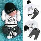 Newborn Baby Boy & Girl Outfit Set – Soft Cotton Romper Bodysuit with Pants | Infant Clothes 2PCS