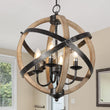 Modern 4-Light Adjustable Pendant Lamp for Restaurants & Homes