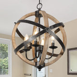 Modern 4-Light Adjustable Pendant Lamp for Restaurants & Homes