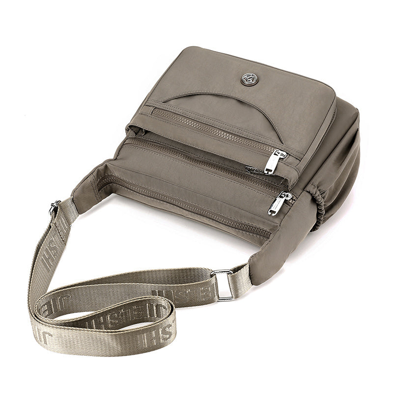 Women’s Pleated Shoulder Bag – Fairy Style Student Underarm Handbag for Daily Use