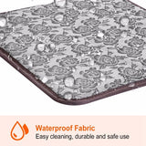 Pet Heating Pad – Waterproof Adjustable Electric Warm Blanket with Anti-Bite Steel Cord & Safety Protection