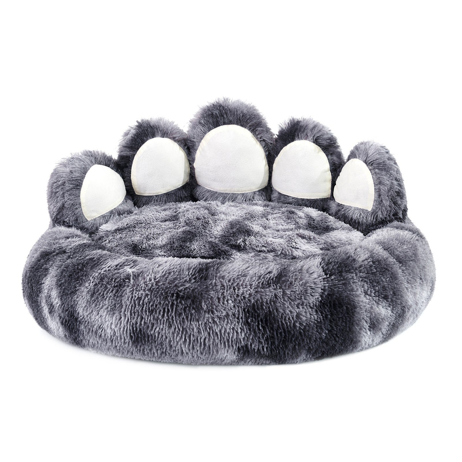 Cute Dog Bear Paw Shape Bed – Cozy Plush Pet Bed for Small & Medium Dogs & Indoor Cats, Soft & Warm Furniture Style Design