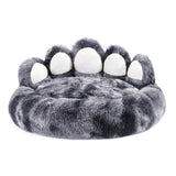 Cute Dog Bear Paw Shape Bed – Cozy Plush Pet Bed for Small & Medium Dogs & Indoor Cats, Soft & Warm Furniture Style Design
