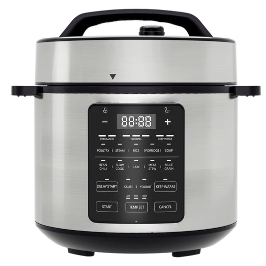 9-in-1 Electric Pressure Cooker – Multi-Functional Smart Pot with Rice, Steamer, Slow Cook & Yogurt Modes