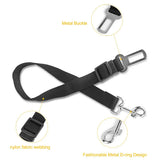 Pack of 2 Adjustable Pet Seat Belt Leash Straps – Safe Car Restraint for Dogs & Cats, No-Tangle Design