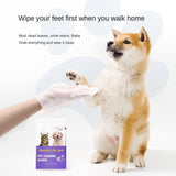 Pet Cleaning & Deodorizing Wipes – Hypoallergenic Coconut Oil Grooming Wipes for Dogs & Cats, Daily Care & Travel-Friendly