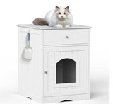 Wooden Pet House – Durable Indoor & Outdoor Shelter with Ventilation, Waterproof Roof & Easy Assembly for Cats & Small Dogs