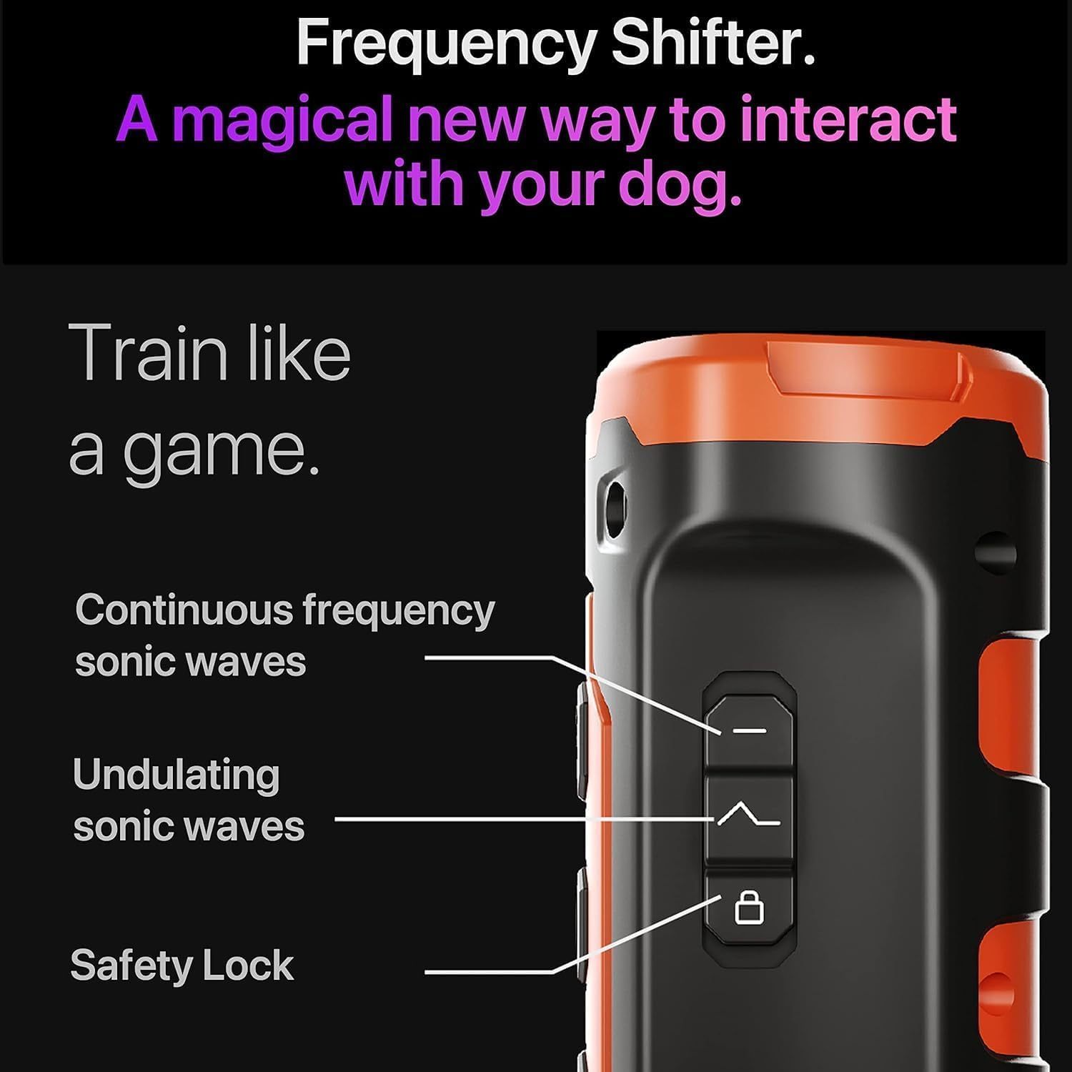 Dog Bark Deterrent Device – Professional Anti-Bark Training Tool with Ultrasonic Emitters