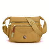 Women’s Multi-Pocket Waterproof Crossbody Bag – Shoulder Travel Purse for Everyday Use