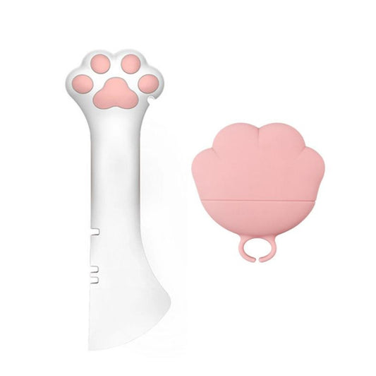 Pet Canned Spoon & Jar Opener – Multifunction Puppy Feeding Shovel & Mixing Tool for Wet & Dry Food