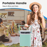 Portable Ice Maker – Compact Bullet Ice Machine with Handle, Self-Cleaning & Quiet Operation