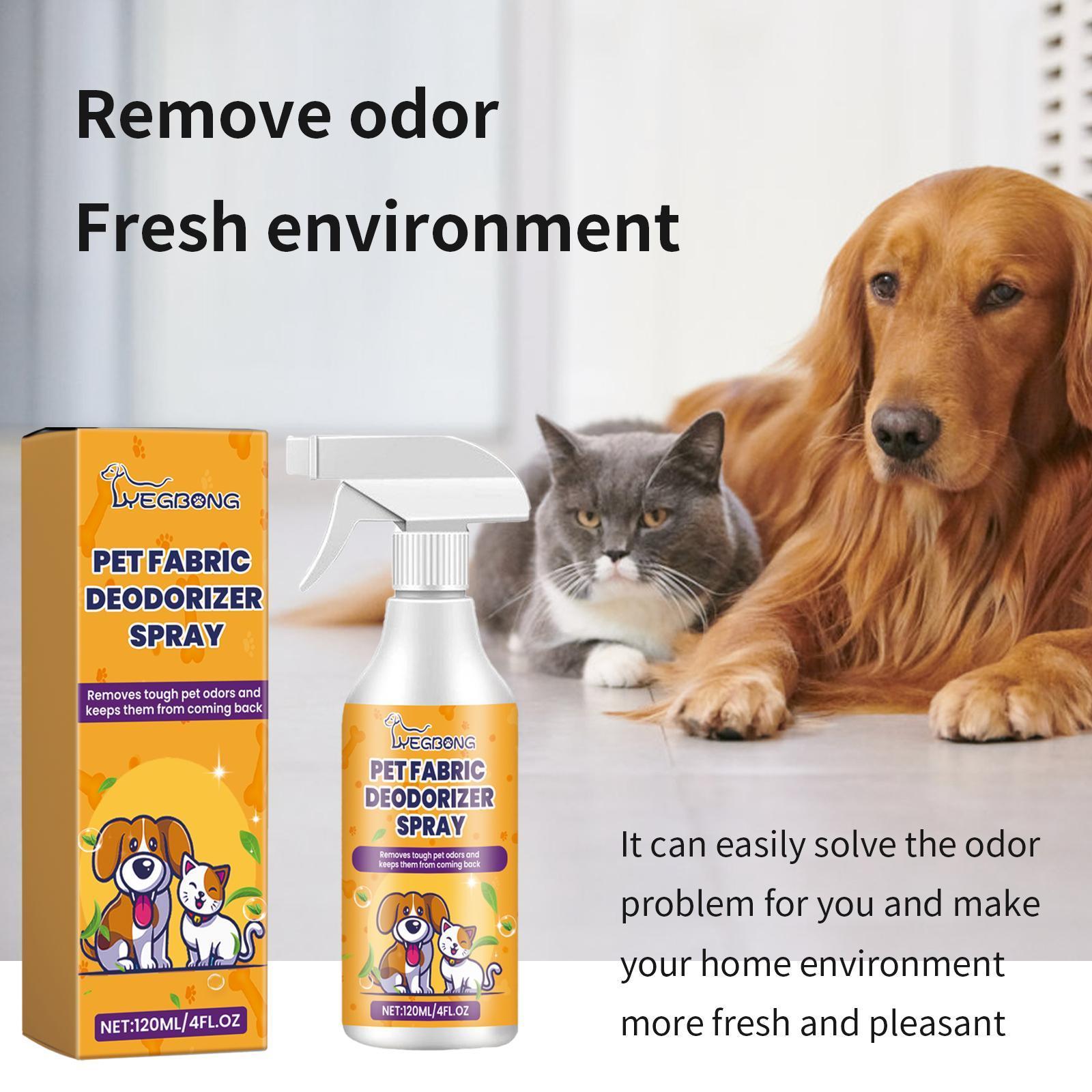 Yegbang Pet Fabric Deodorizer Spray – Long-Lasting Indoor Odor Neutralizer for Soft Surfaces
