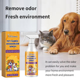 Yegbang Pet Fabric Deodorizer Spray – Long-Lasting Indoor Odor Neutralizer for Soft Surfaces