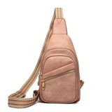 Trendy Small Sling Bag for Women 🎒 Stylish Leather Crossbody Fanny Pack – Everyday Travel Purse