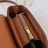 PU Leather Women’s Shoulder Bag 👜 Large Capacity Small Square Crossbody – Fashion & Commuter Tote