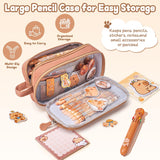 Brown Capybara 92-Piece Stationery Gift Set