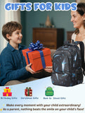 Bluefairy Kids Elementary School Backpack for Boys, Lightweight Bookbag with Padded Straps and Laptop Pocket