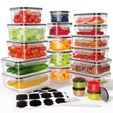 Airtight Food Storage Containers with Lids – 40 Piece Leak-Proof Meal Prep Set (BPA-Free)