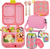 Black Gamepad Bento Lunch Set with 12 oz Food Jar
