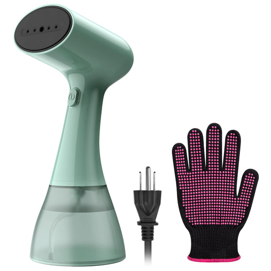 1500W Powerful Handheld Garment Steamer with 400ml Tank, Fast Heat Portable Wrinkle Remover for Travel & Home