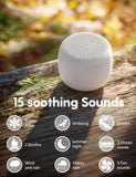 Portable White Noise Machine – Pocket Sleep Sound Machine with 15 Relaxing Sounds & USB-C Rechargeable Design