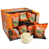 Kathy Kaye Halloween Popcorn Balls – 12 Individually Wrapped 1oz Treats, Gluten-Free & Nut-Free Snack Made in USA 🎃