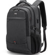 DUSLANG 17″ Laptop Backpack with USB Charging Port – Water-Resistant Travel & College Backpack for Men & Women (Black)