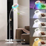 1500LM LED Desk Lamp with Fan & RGB Light – Remote Controlled Dimmable Gooseneck Work Light