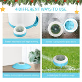Interactive Automatic Dog Treat Dispenser Toy with Remote Control, Food Release Button, and IQ Training Puzzle Feeder for Mental Stimulation